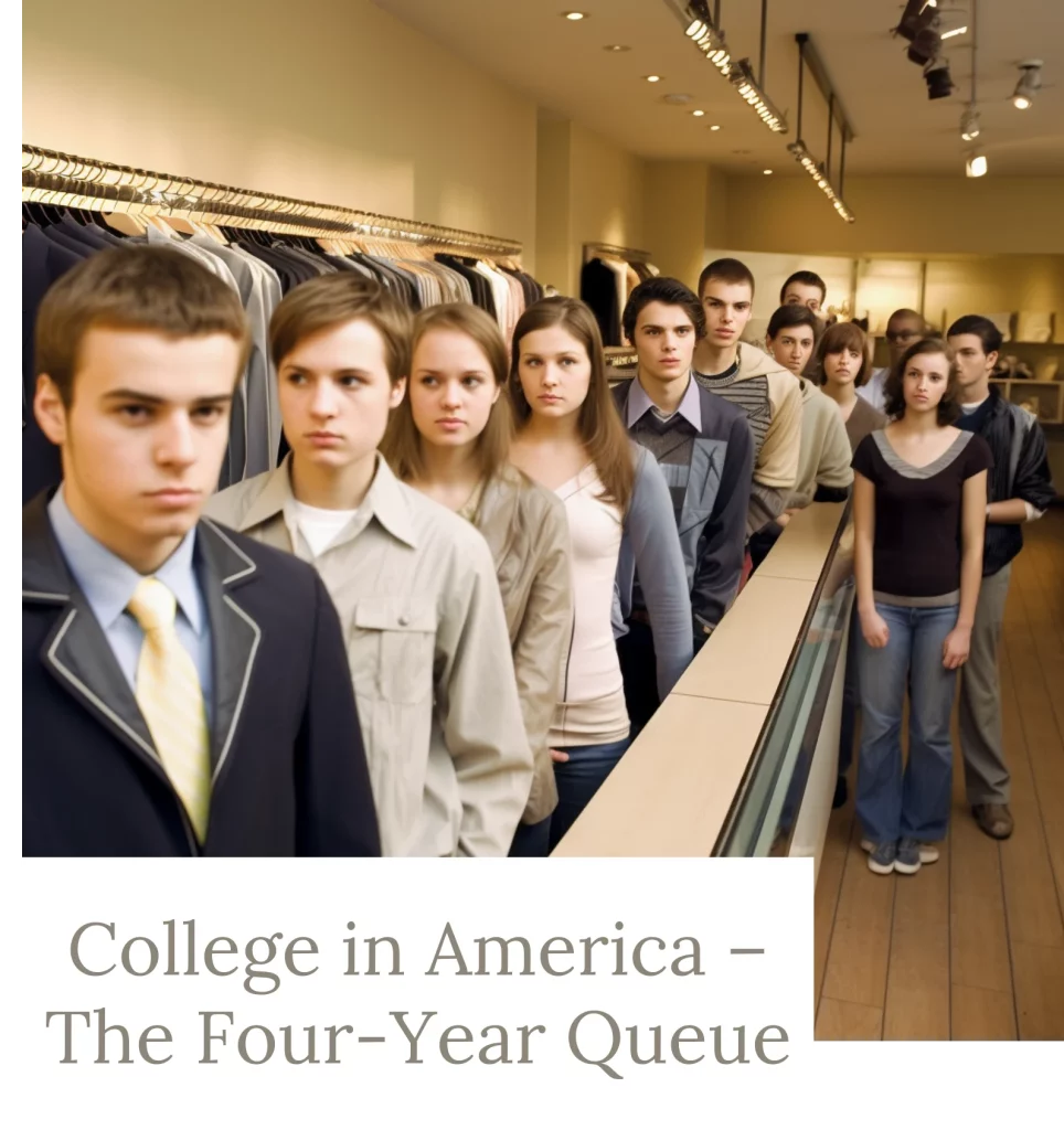 College in America - The Four-Year Queue