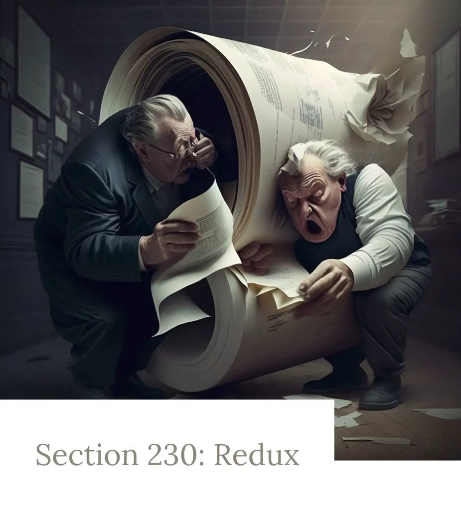 Section 230 Redux
