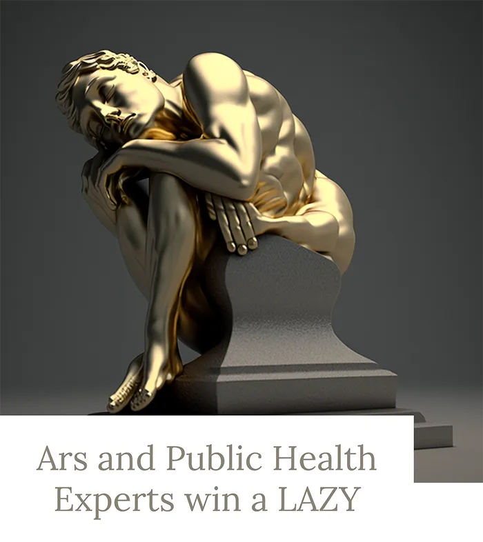 Ars Technica and Public Health Experts Earn a Lazy